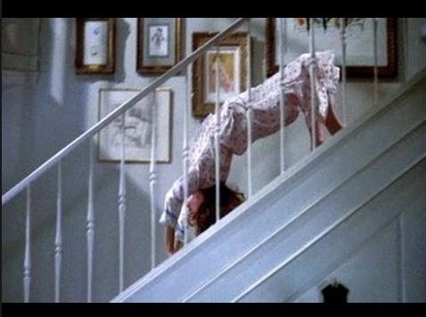 ExorcistStairScene Blank Meme Template