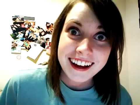 High Quality overly attached girlfriend Blank Meme Template