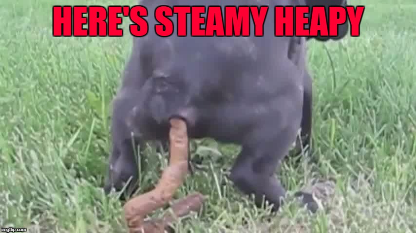 HERE'S STEAMY HEAPY | made w/ Imgflip meme maker