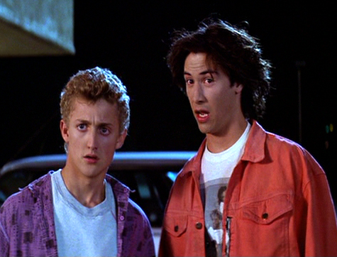 High Quality Bill and Ted Blank Meme Template