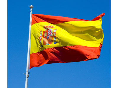 High Quality Spanish flag Blank Meme Template