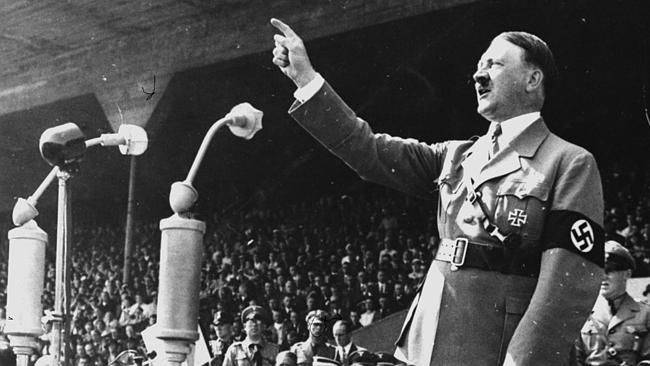 Hitler pointing finger Blank Meme Template