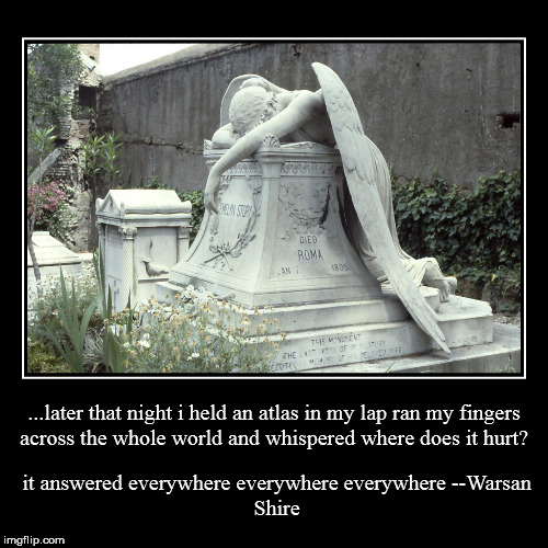 Weeping Angel | image tagged in angel | made w/ Imgflip demotivational maker