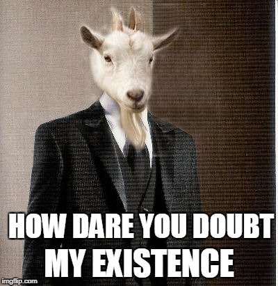 MY EXISTENCE; HOW DARE YOU DOUBT | made w/ Imgflip meme maker