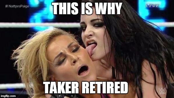 WWE 9.99 | THIS IS WHY; TAKER RETIRED | image tagged in wwe 999 | made w/ Imgflip meme maker