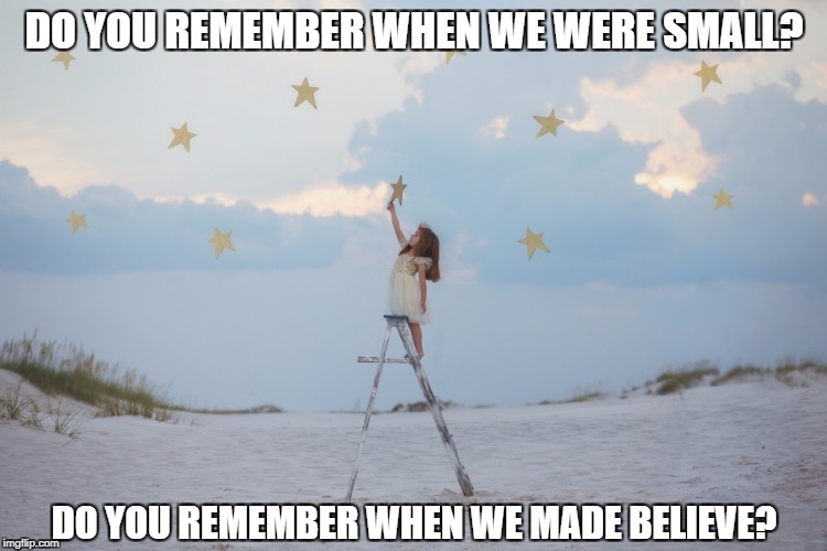 DMB Do You Remember | DO YOU REMEMBER WHEN WE WERE SMALL? DO YOU REMEMBER WHEN WE MADE BELIEVE? | image tagged in dmb,dave matthews band,do you remember,make believe,little girl,beach | made w/ Imgflip meme maker