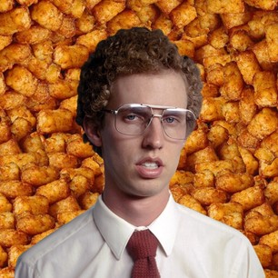 High Quality napoleon_dynamite_tots Blank Meme Template