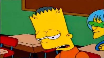 bart sad Blank Meme Template