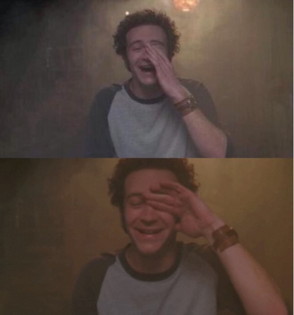 High Quality Hyde Laughing Blank Meme Template