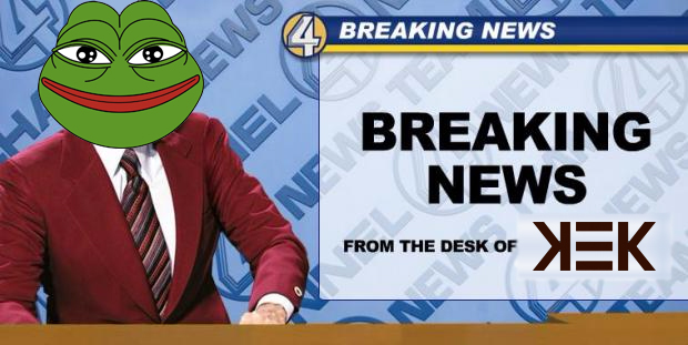 Pepe's Breaking News Blank Meme Template