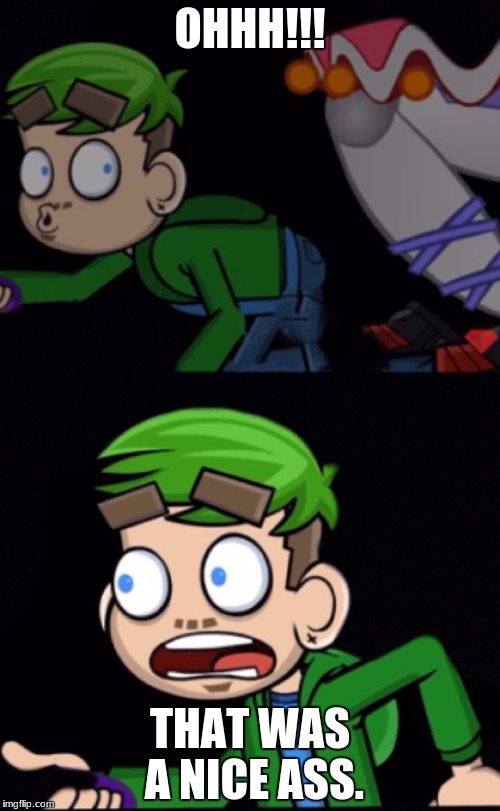 Jacksepticeye | OHHH!!! THAT WAS A NICE ASS. | image tagged in jacksepticeye | made w/ Imgflip meme maker