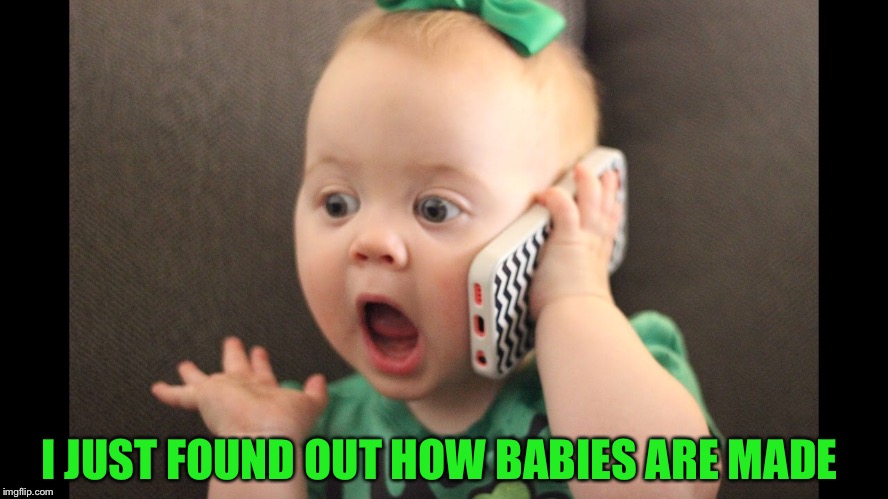 I JUST FOUND OUT HOW BABIES ARE MADE | made w/ Imgflip meme maker