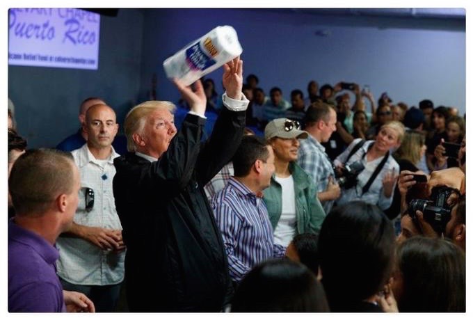 Trump Paper Towels Blank Meme Template