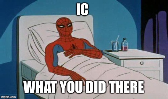 IC WHAT YOU DID THERE | made w/ Imgflip meme maker