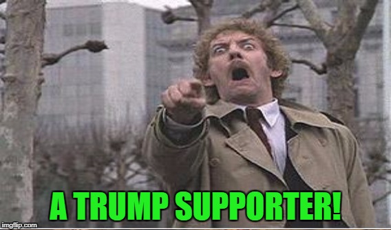 A TRUMP SUPPORTER! | made w/ Imgflip meme maker