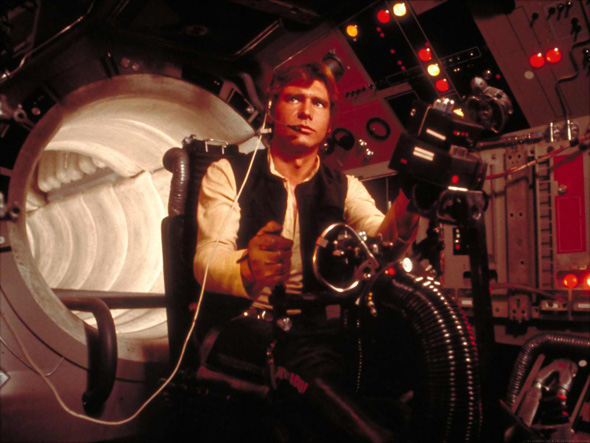 Han Solo Cockpit Blank Meme Template