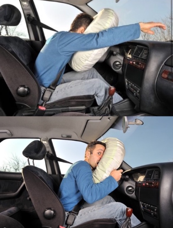 Airbag Guy Blank Meme Template