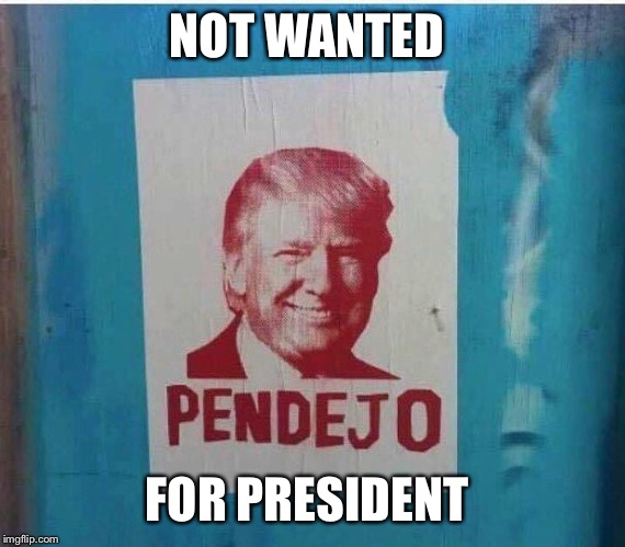 Trump Puerto Rico  | NOT WANTED; FOR PRESIDENT | image tagged in trump puerto rico,puerto rico,impeach trump,fema puerto rico | made w/ Imgflip meme maker