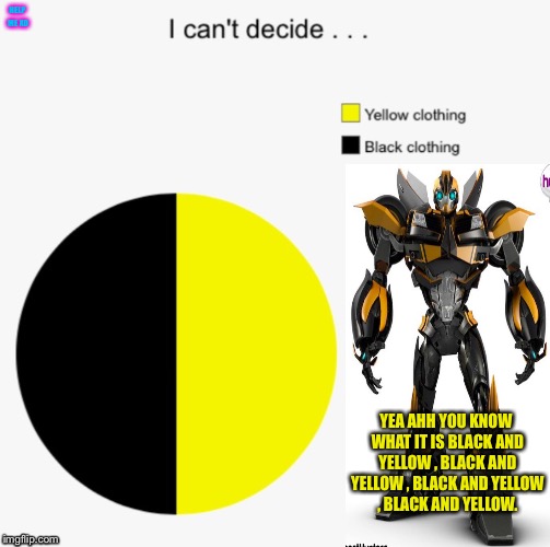 HELP ME XD; YEA AHH YOU KNOW WHAT IT IS BLACK AND YELLOW , BLACK AND YELLOW , BLACK AND YELLOW , BLACK AND YELLOW. | image tagged in black and yellow | made w/ Imgflip meme maker