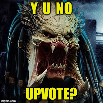 Y  U  NO UPVOTE? | made w/ Imgflip meme maker