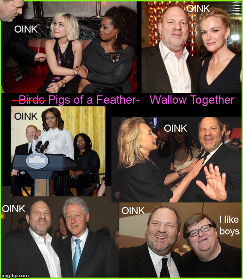 Hollywood- oink---oink | image tagged in hollywood,current events,harvey weinstein,funny memes,politics lol | made w/ Imgflip meme maker