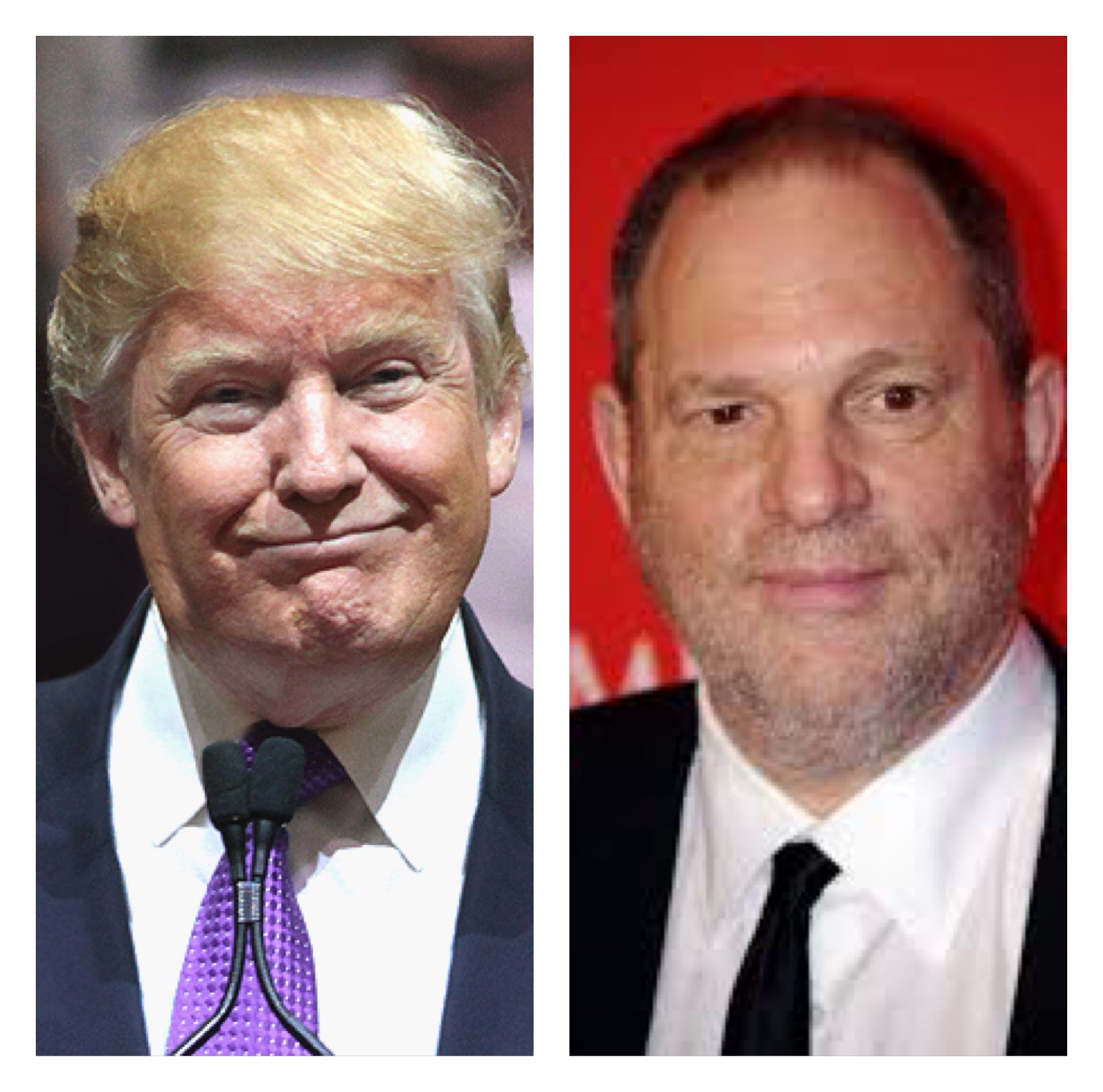 Trump Harvey Weinstein Blank Meme Template