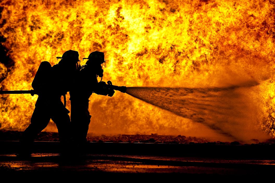High Quality 122d Wing firefighters Blank Meme Template