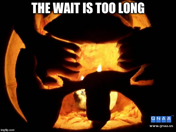 THE WAIT IS TOO LONG | made w/ Imgflip meme maker