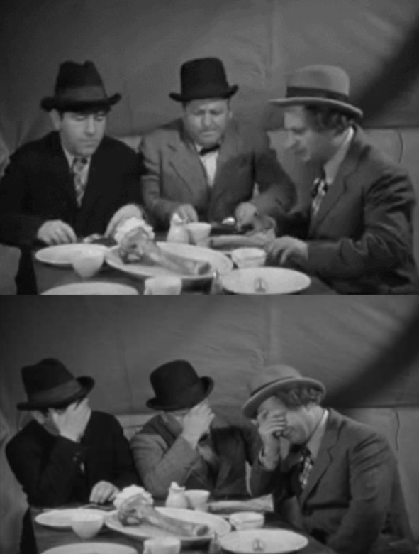 High Quality Three Stooges Blank Meme Template