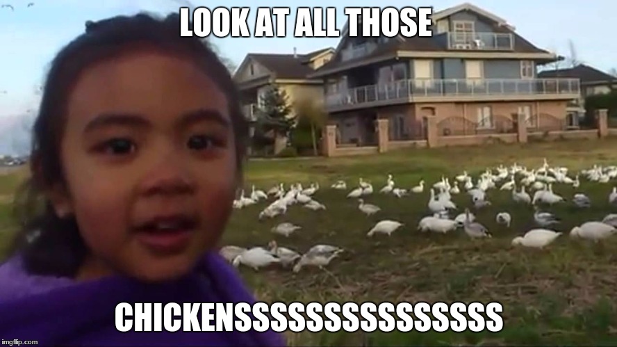 Look at All Those Chickens | LOOK AT ALL THOSE; CHICKENSSSSSSSSSSSSSSS | image tagged in look at all those chickens | made w/ Imgflip meme maker