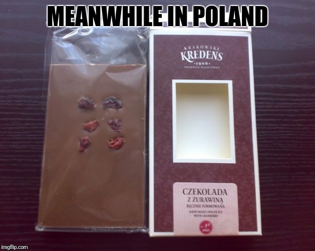 MEANWHILE IN POLAND | image tagged in polish food production | made w/ Imgflip meme maker