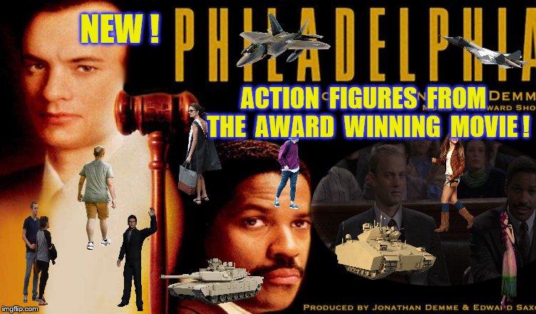 ACTION  FIGURES  FROM  THE  AWARD  WINNING  MOVIE ! NEW ! | made w/ Imgflip meme maker