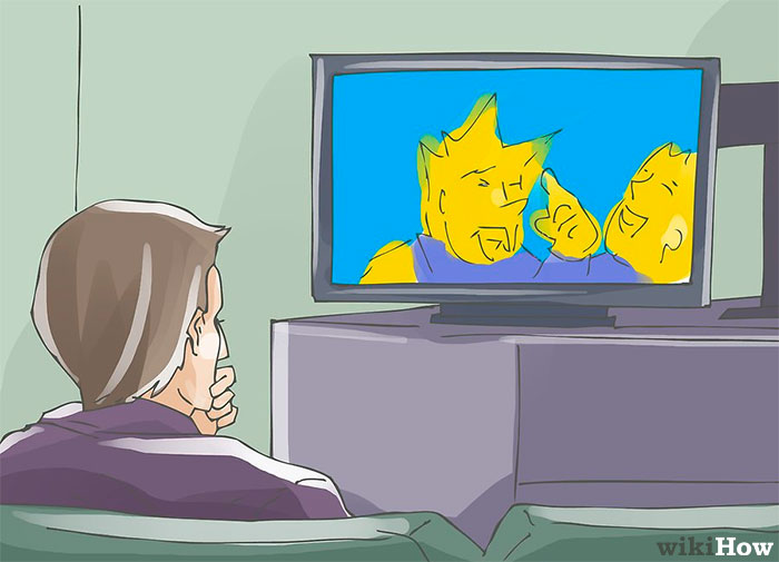 High Quality wikiHow TV guy Blank Meme Template