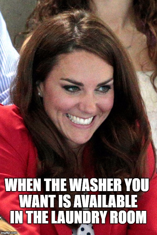 WHEN THE WASHER YOU WANT IS AVAILABLE IN THE LAUNDRY ROOM | made w/ Imgflip meme maker