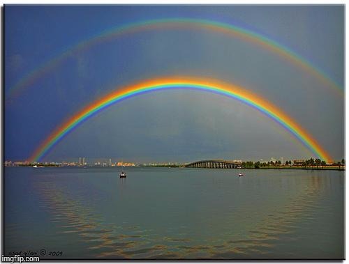 Double Rainbow | image tagged in double rainbow | made w/ Imgflip meme maker