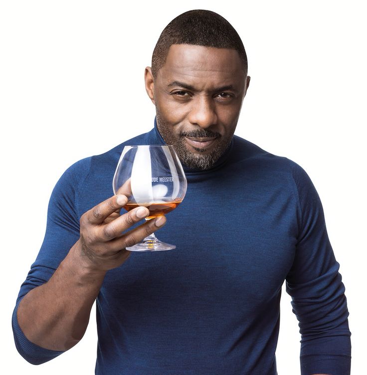 Idris drinks Blank Meme Template
