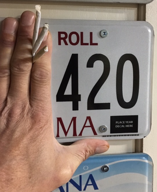 420 license plate Blank Meme Template