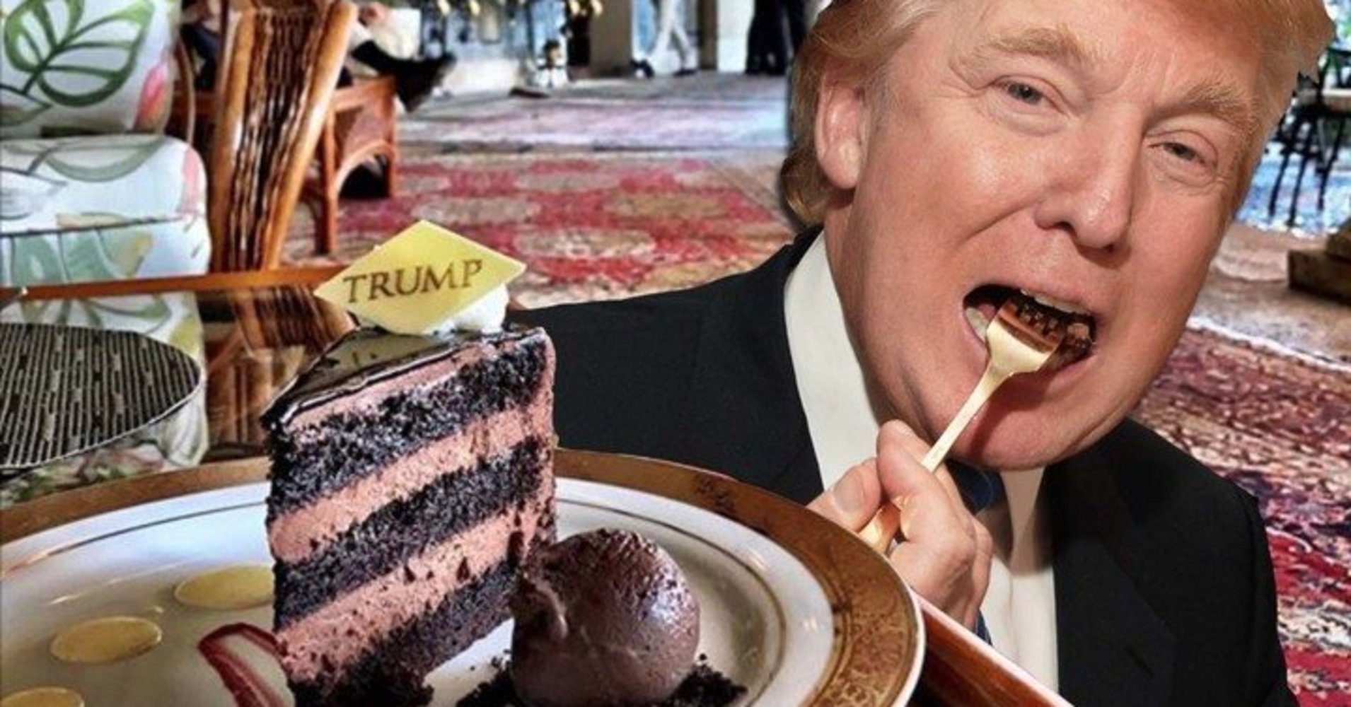 Trump Chocolate Blank Meme Template