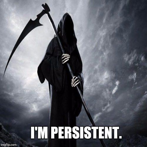 I'M PERSISTENT. | made w/ Imgflip meme maker