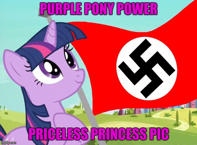 PURPLE PONY POWER PRICELESS PRINCESS PIC | made w/ Imgflip meme maker