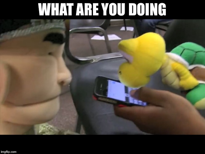 WHAT ARE YOU DOING | image tagged in i saw you cheating | made w/ Imgflip meme maker
