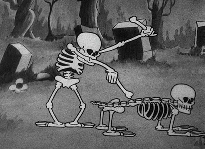 Spooky Scary Skeletons Be Like... Blank Meme Template