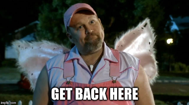 GET BACK HERE | made w/ Imgflip meme maker