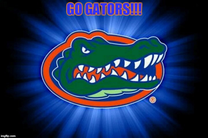 Florida Gators Logo | GO GATORS!!! | image tagged in florida gators logo | made w/ Imgflip meme maker