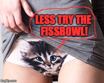 LESS TRY THE FISSBOWL! | made w/ Imgflip meme maker