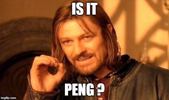 One Does Not Simply Meme | IS IT; PENG ? | image tagged in memes,one does not simply | made w/ Imgflip meme maker