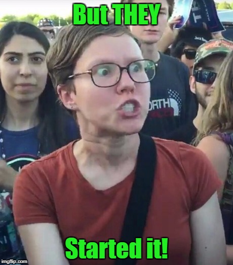 But THEY Started it! | made w/ Imgflip meme maker