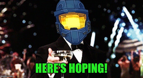 Cheers Ghost | HERE’S HOPING! | image tagged in cheers ghost | made w/ Imgflip meme maker