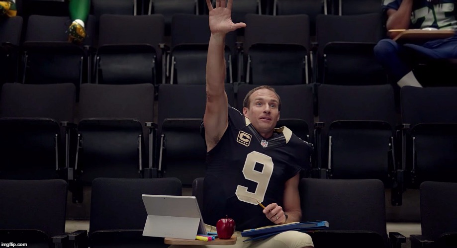 Drew Brees Has The Answer Blank Meme Template