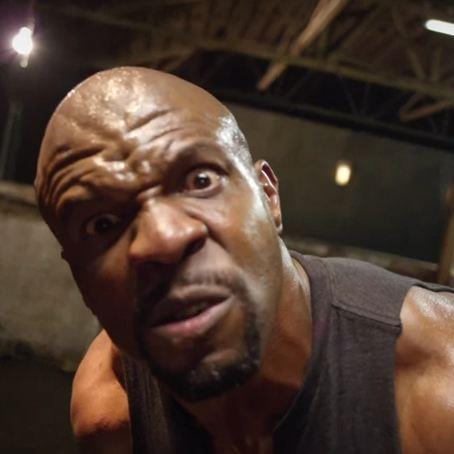 High Quality Terry Crews Insta story surprise Blank Meme Template